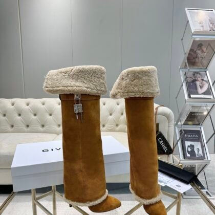 Botas Shark Lock Stiletto Givenchy