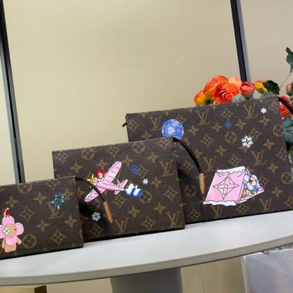 Set Trio Toilet Pouch Louis Vuitton