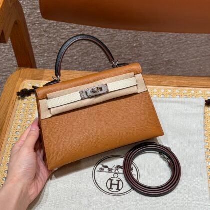 Bolso Mini Kelly Hermes (Hecho a mano)