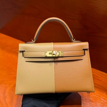 Bolso Mini Kelly Hermes (Hecho a mano)