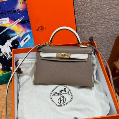Bolso Mini Kelly Hermes (Hecho a mano)