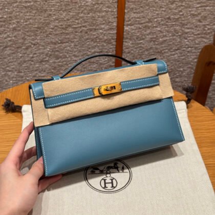 Bolso Pochette Kelly Hermes
