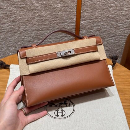 Bolso Pochette Kelly Hermes