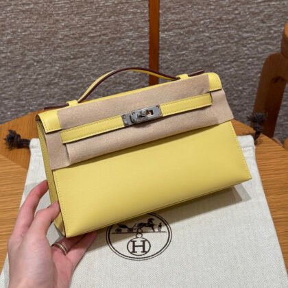 Bolso Pochette Kelly Hermes