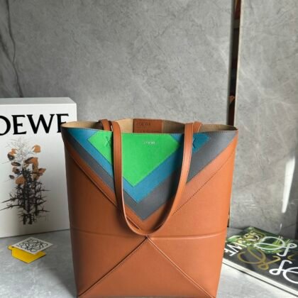 Bolso Puzzle Fold tote mediano Loewe