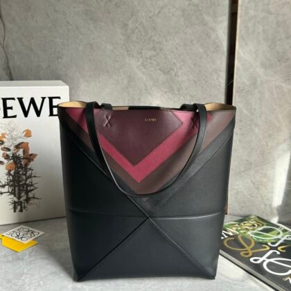 Bolso Puzzle Fold tote mediano Loewe