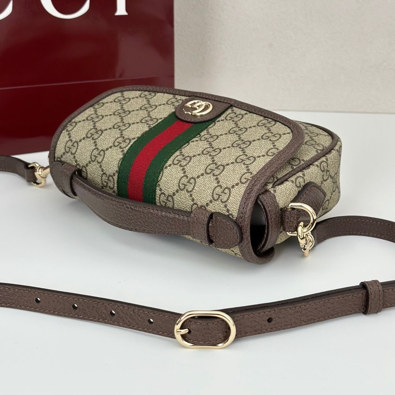 Bolso de mano Ophidia pequeño Gucci - Imagen 7