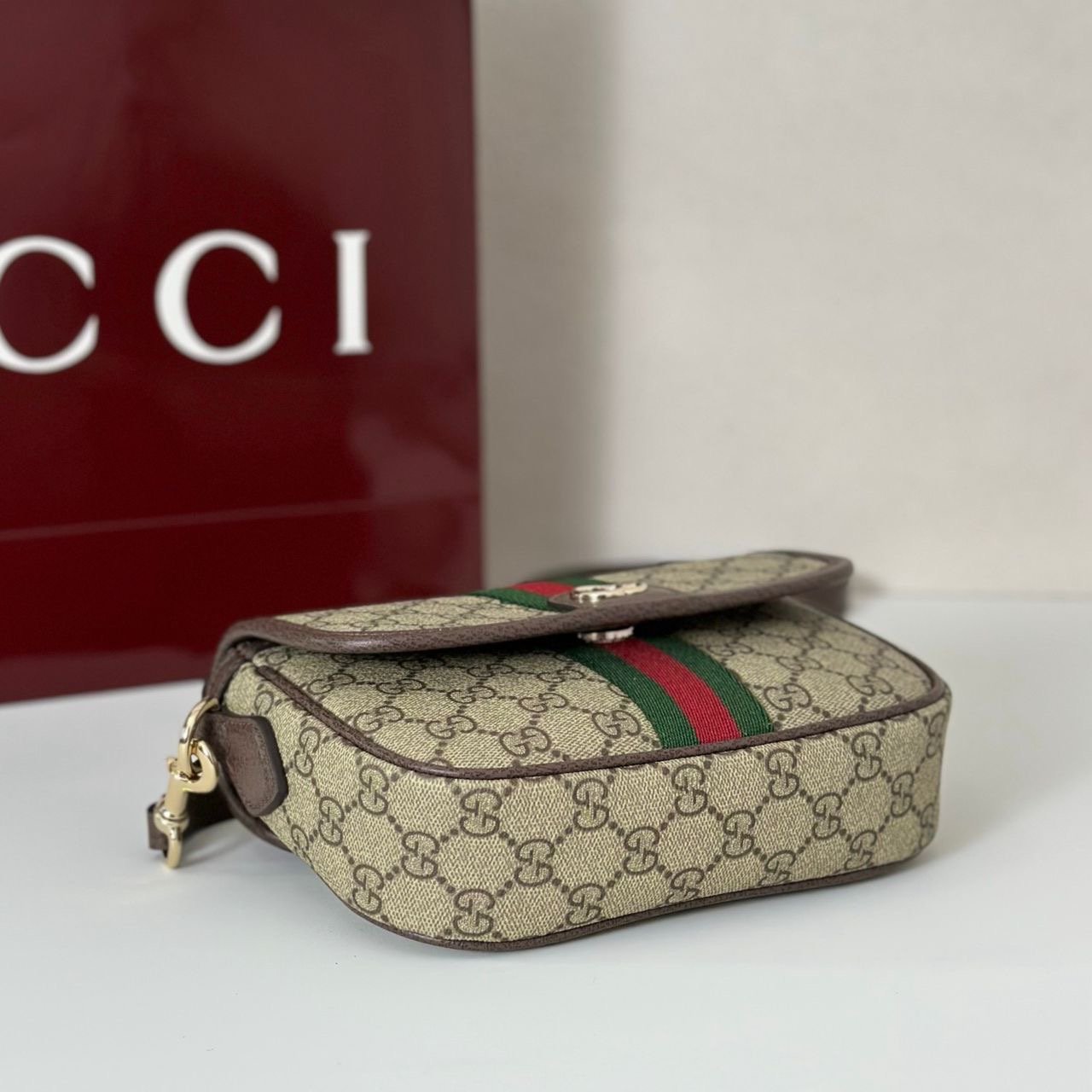 Bolso de mano Ophidia pequeño Gucci - Imagen 5