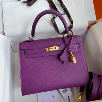 Bolso Kelly 25 Hermes (Hecho a mano)