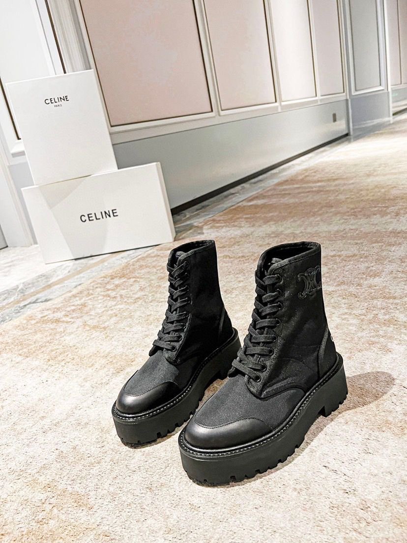 BOTA DE CORDONES CELINE - Imagen 3