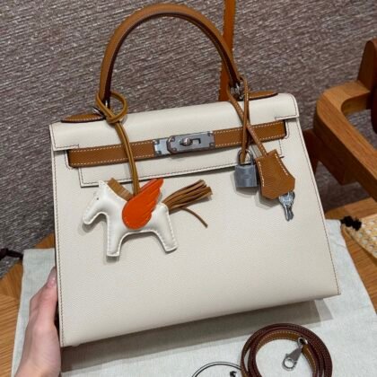 Bolso Kelly 28 Hermes Edición Limitada (Hecho a mano)