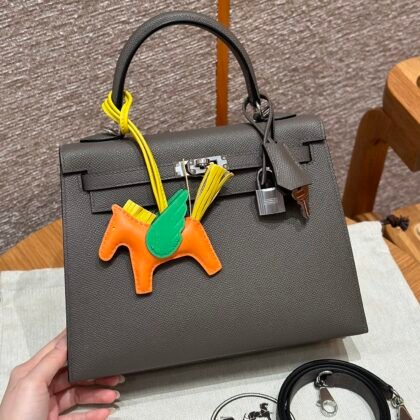 Bolso Kelly 25 Hermes (Hecho a mano)