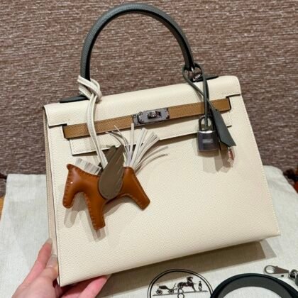 Bolso Kelly 25 Hermes Edición Limitada (Hecho a mano)