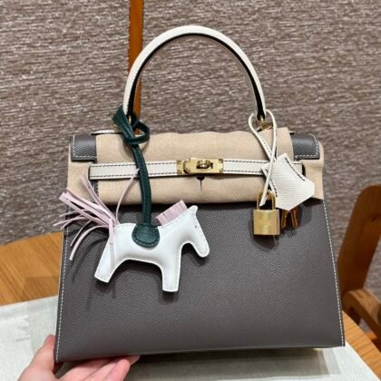 Bolso Kelly 25 Hermes (Hecho a mano)