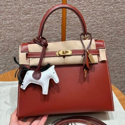 Bolso Kelly 25 Hermes (Hecho a mano)
