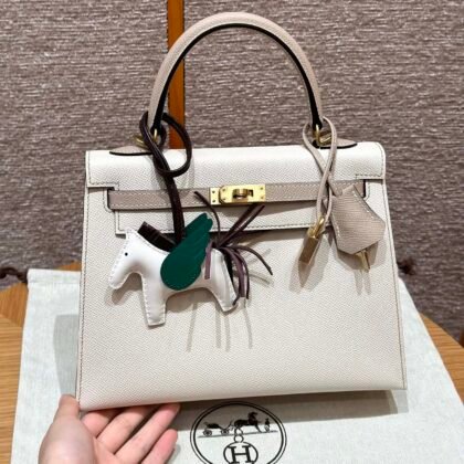 Bolso Kelly 25 Hermes (Hecho a mano)