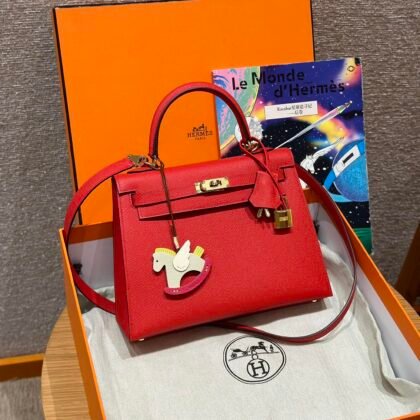 Bolso Kelly 25 Hermes (Hecho a mano)