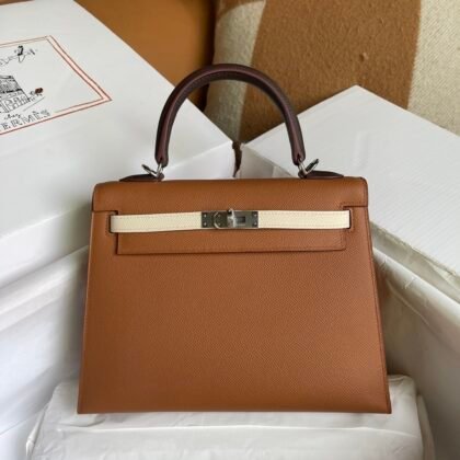 Bolso Kelly 25 Hermes Edición Limitada (Hecho a mano)