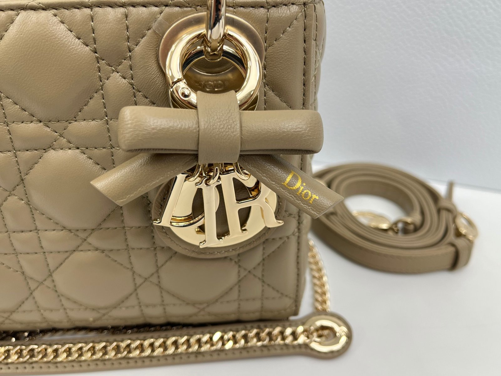 Bolso mini Lady Dior - Imagen 6