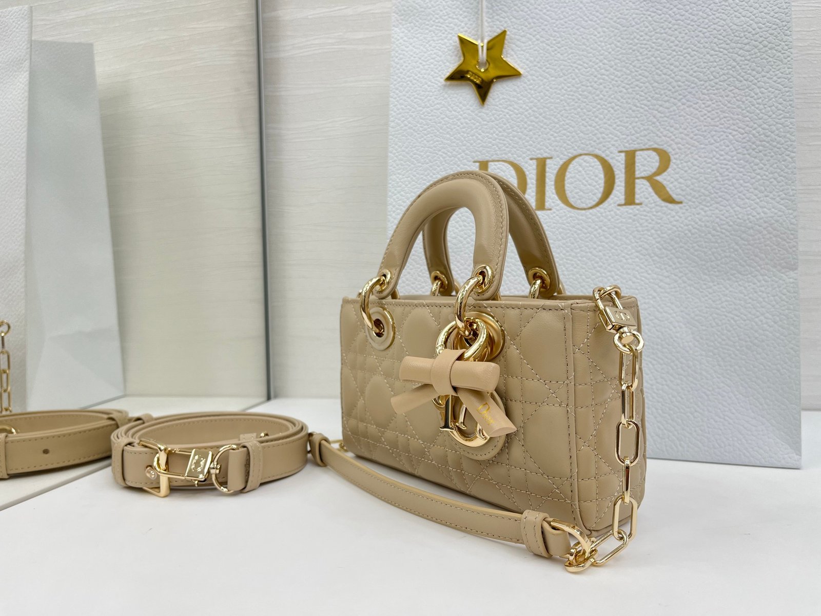 Bolso mini Lady D-Joy Dior - Imagen 2