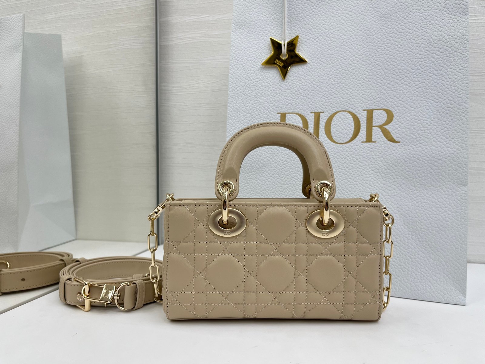Bolso mini Lady D-Joy Dior - Imagen 3