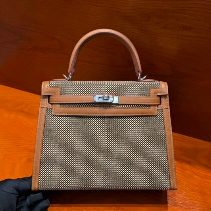 Bolso Kelly 25 Hermes (Hecho a mano)