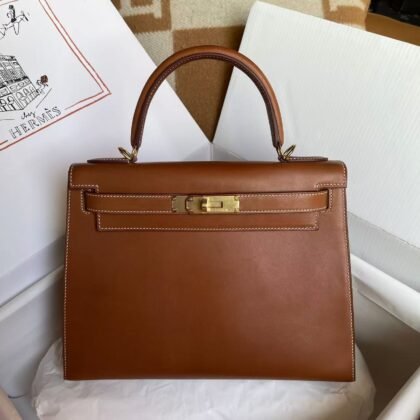 Bolso Kelly 28 Hermes (Hecho a mano)