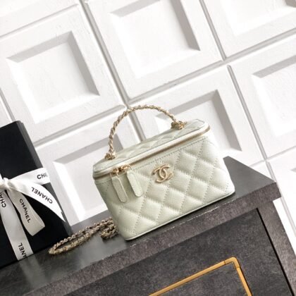 Bolso Vanity alargado con cadena Chanel
