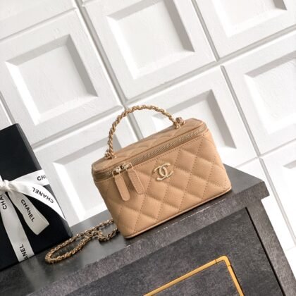 Bolso Vanity alargado con cadena Chanel