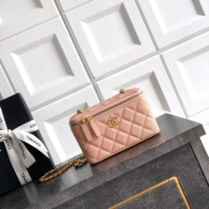 Bolso Vanity alargado con cadena Chanel