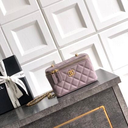 Bolso Vanity alargado con cadena Chanel