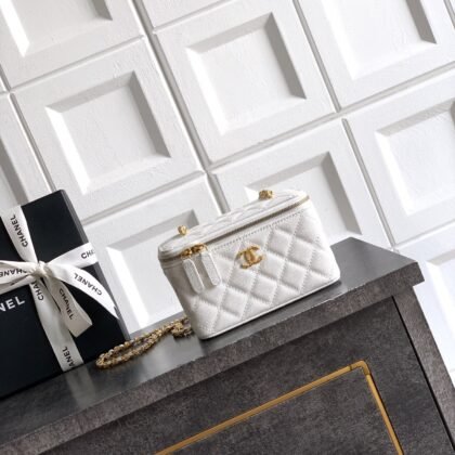 Bolso Vanity alargado con cadena Chanel