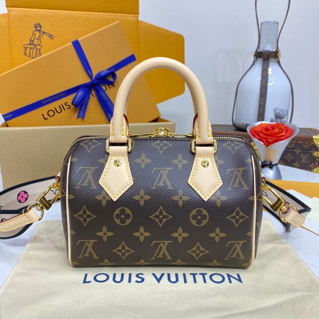 Bolso Speedy 20 con bandolera Louis Vuitton - Imagen 3