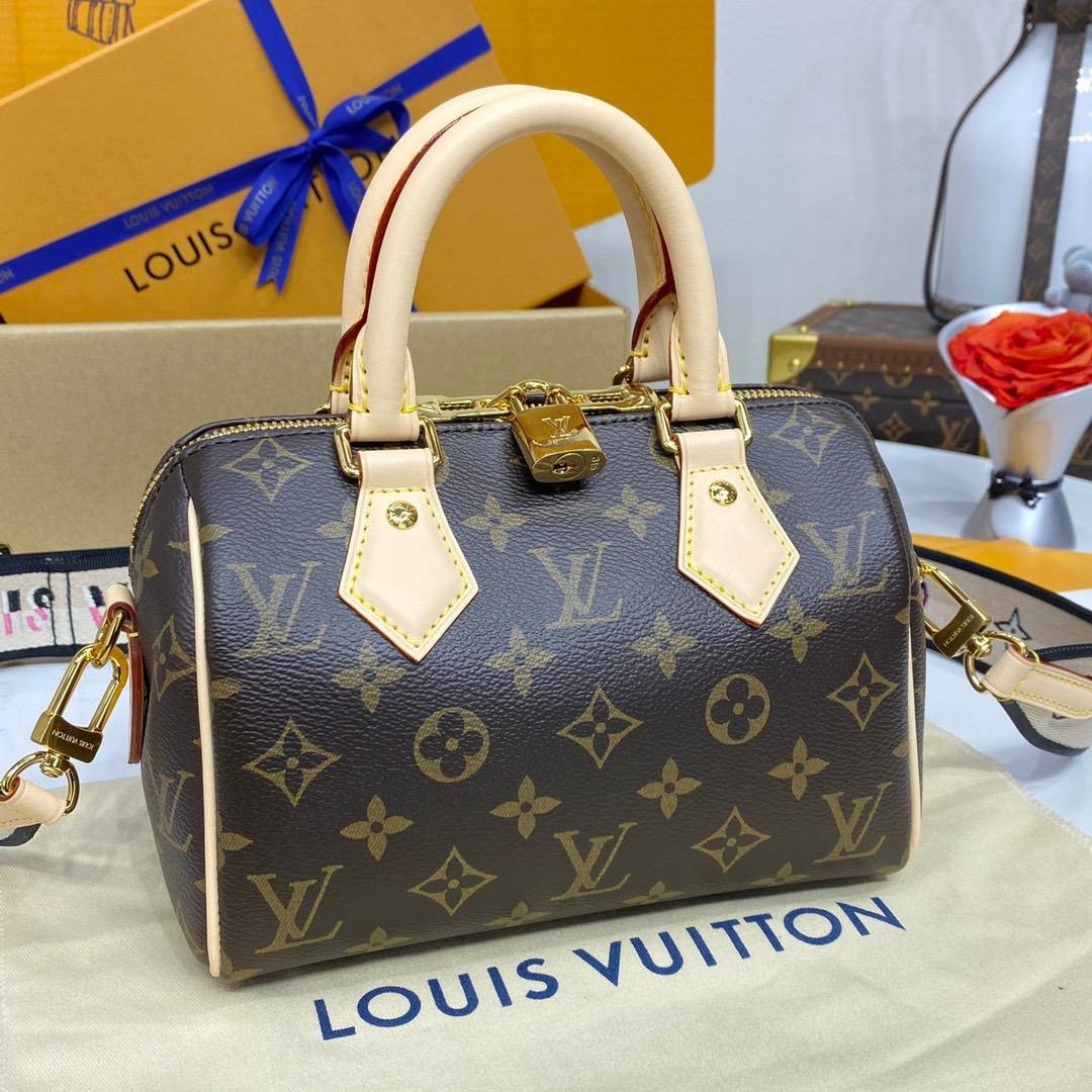 Bolso Speedy 20 con bandolera Louis Vuitton - Imagen 2
