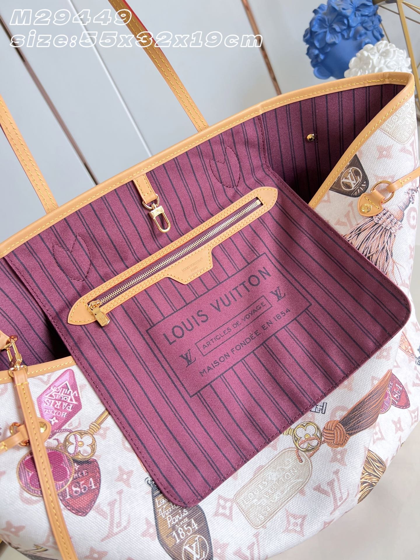 Bolso Neverfull GM Getaway Louis Vuitton - Imagen 8