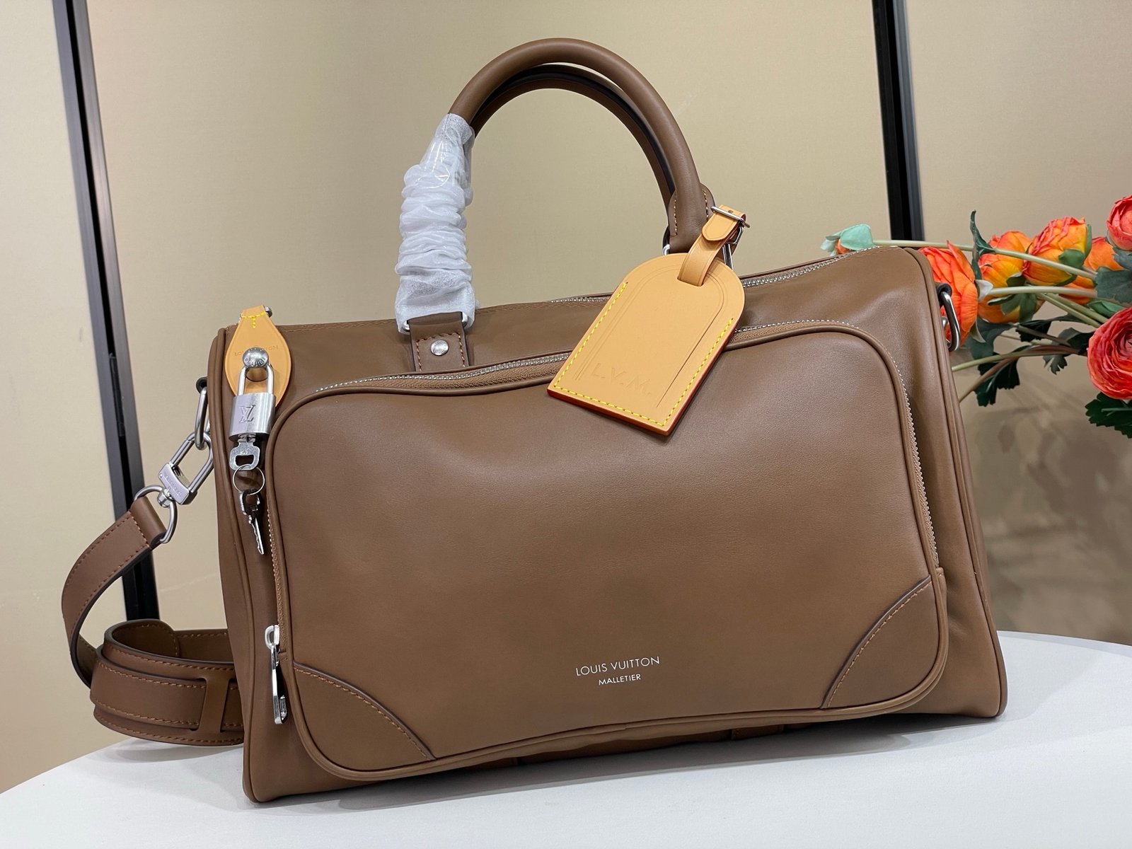 Bolsa de viaje Keepall Cargo 35 con bandolera Louis Vuitton