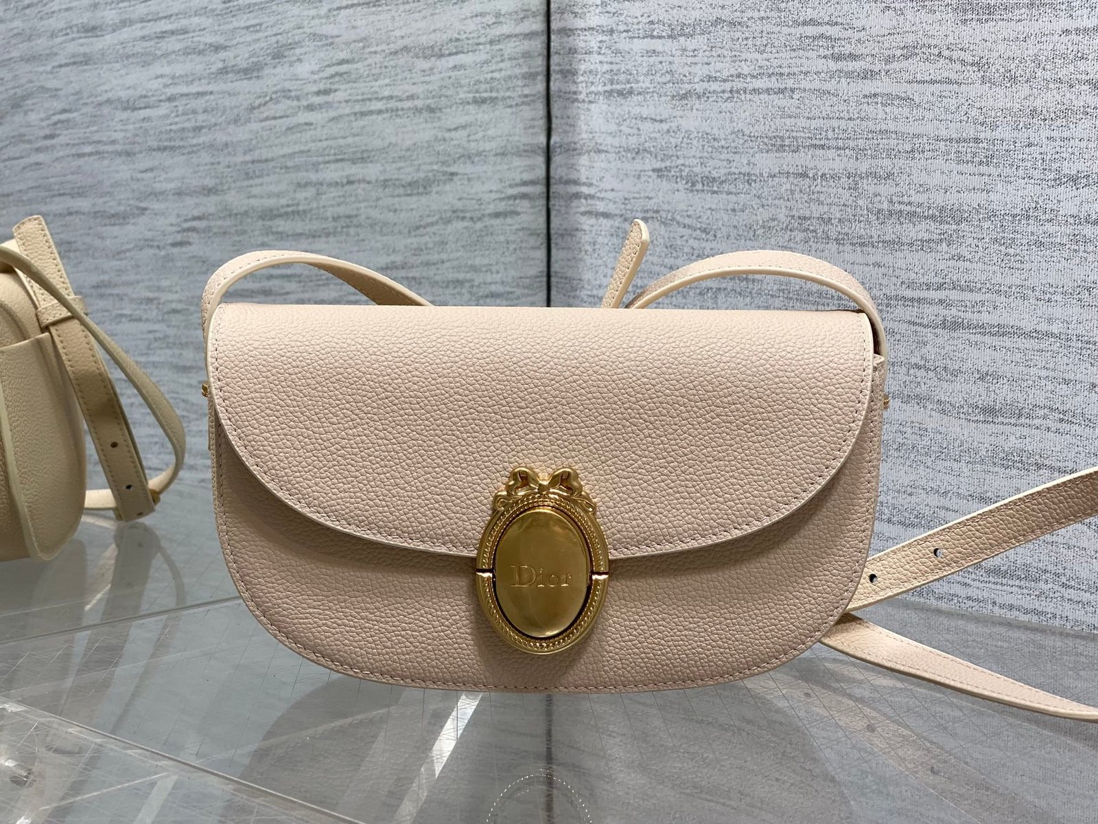 Bolso pequeño Dior Médaillon con solapa