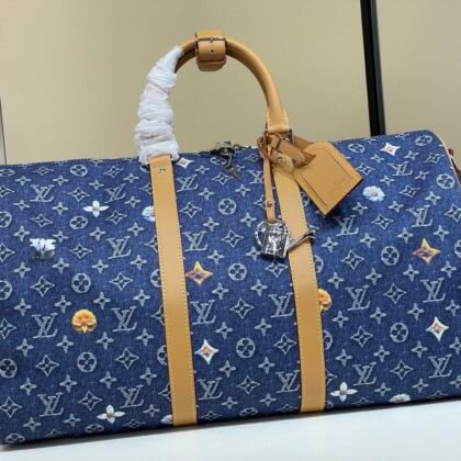 Bolsa de viaje Keepall 50 con bandolera Louis Vuitton
